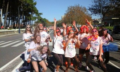 Vigo se vuelve multicolor con la Holi Run