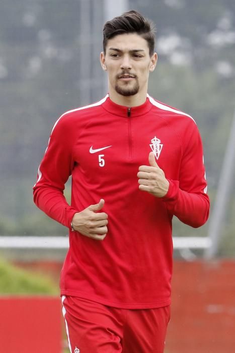 Entrenamiento del Sporting