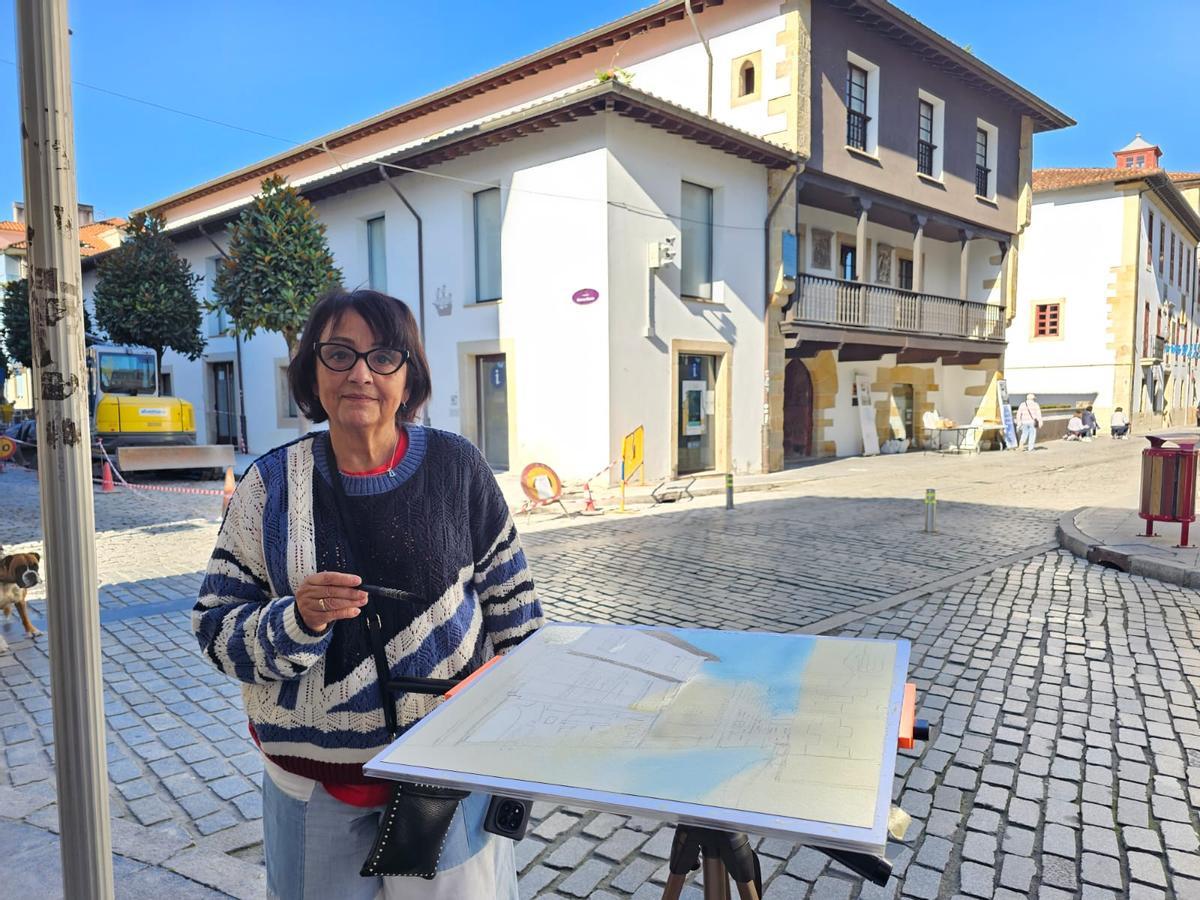 Una de las participantes en el encuentro.