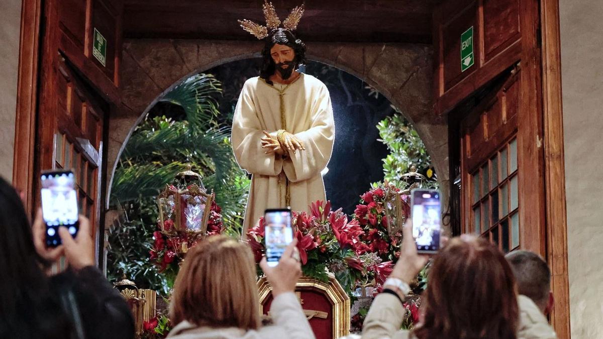 Paso de Nuestro Padre Jesús Cautivo que se venera en la parroquia de La Concepción.