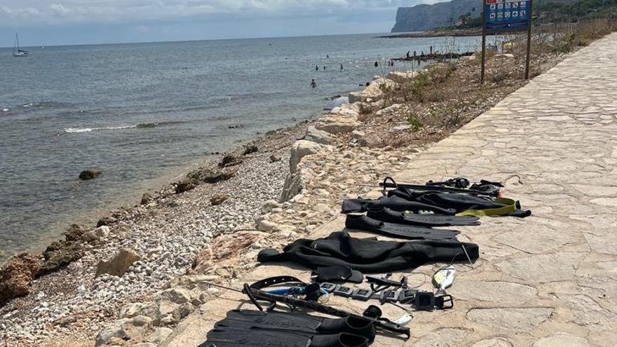 Caen tres furtivos más en la Reserva Marina del Cap de Sant Antoni