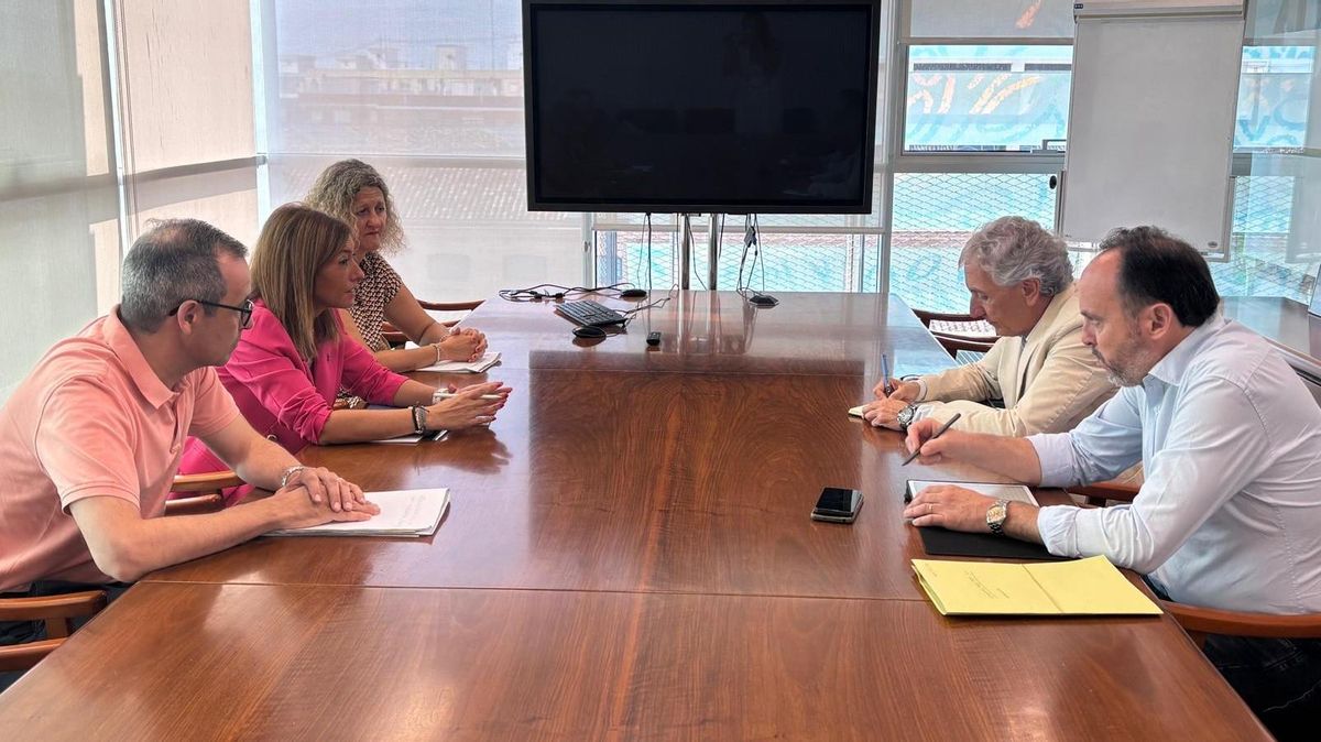 Foto de la reunión.