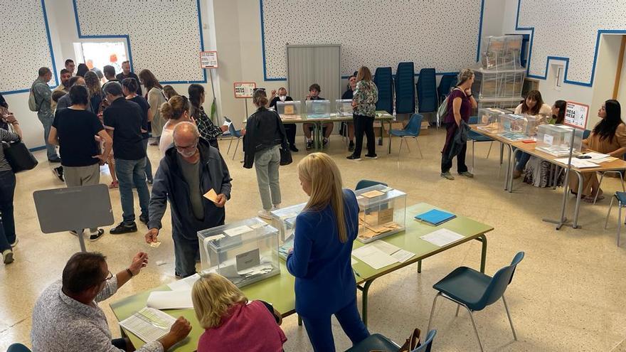 El colegio electoral de Sant Jordi