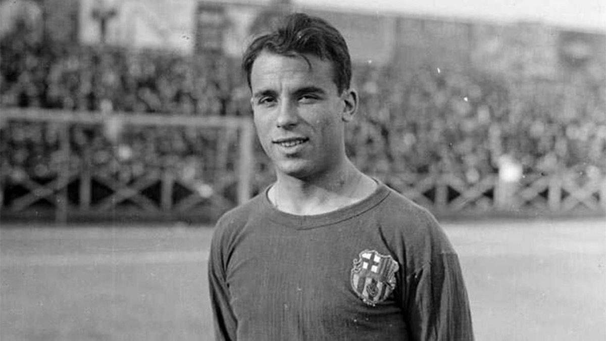 Josep Samitier, jugador del FC Barcelona