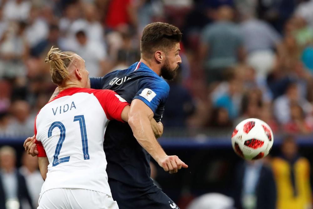 La final del Mundial entre Francia y Croacia