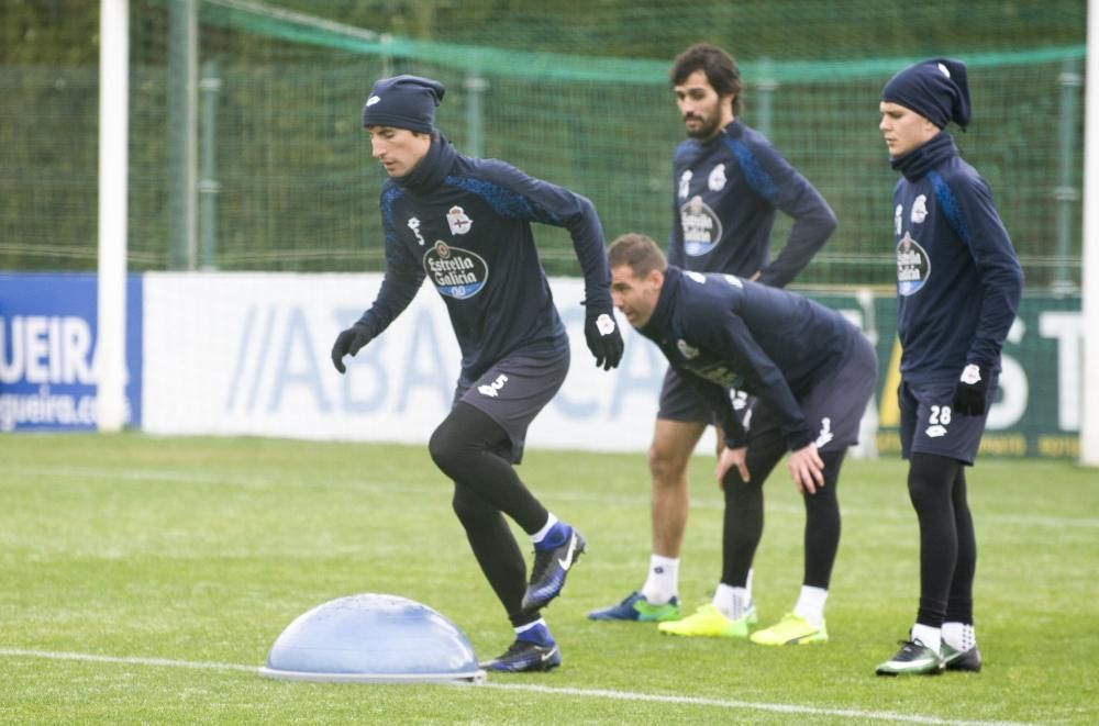 El Deportivo prepara la visita a la Unión Deportiva Las Palmas