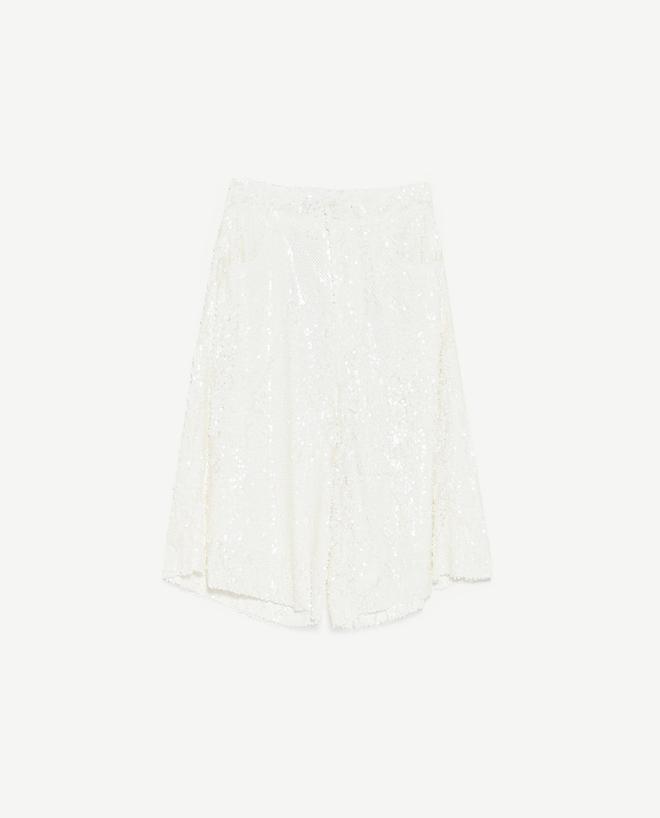 Bermudas lentejuelas, Zara