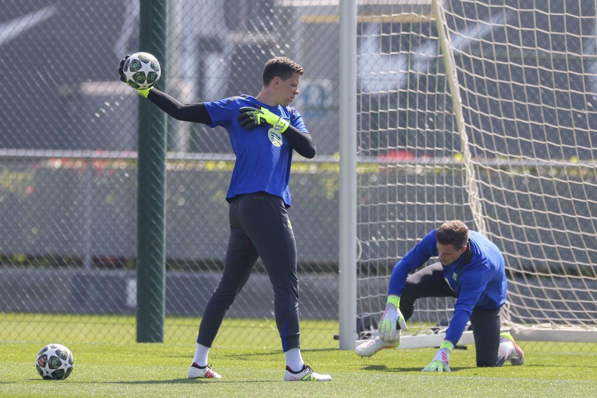 Szczesny y Ter Stegen comparten la portería en esta recta final de temporada