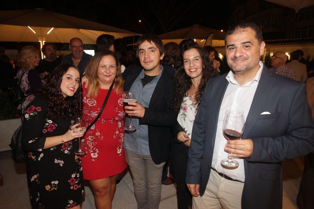 Más de 450 representantes de todos los ámbitos de la vida provincial asisten a la gala de entrega de los Premios Málaga 2017 en el Gran Hotel Miramar