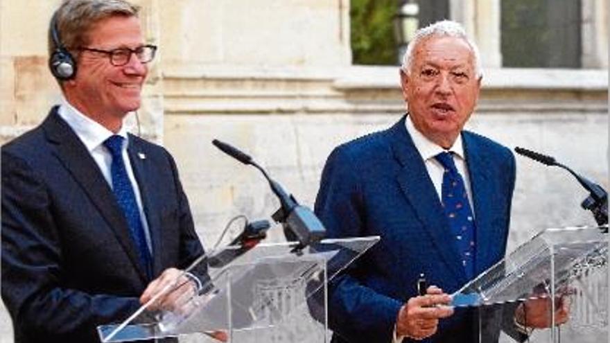 Margallo: &quot;Rajoy compareixerà quan ho cregui oportú&quot;