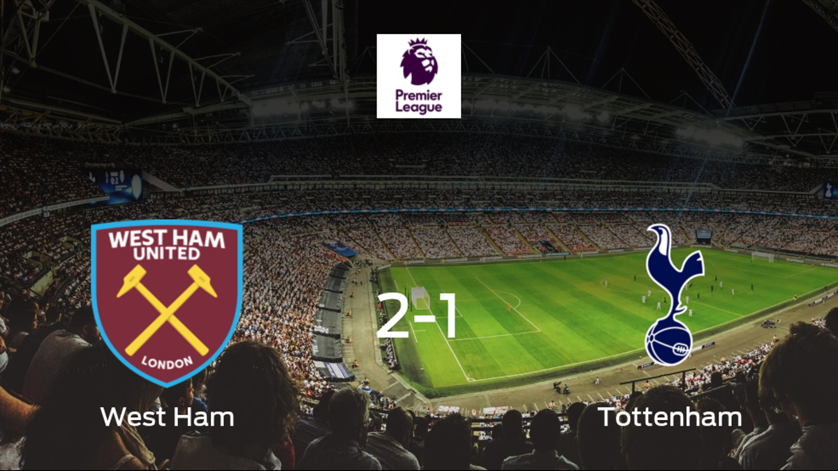 Tres puntos para el equipo local: West Ham 2-1 Tottenham Hotspur