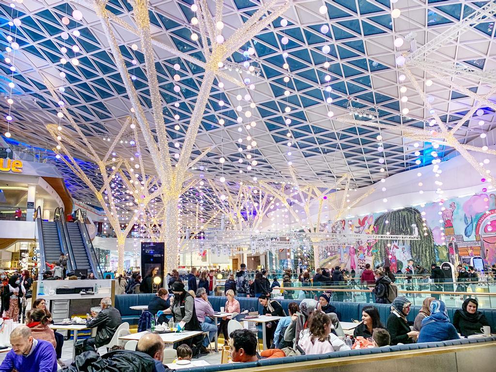 Westfield london cuenta con una arquitectura única.