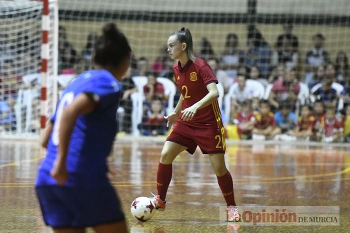 Fútbol sala femenino en Archena: España - Italia