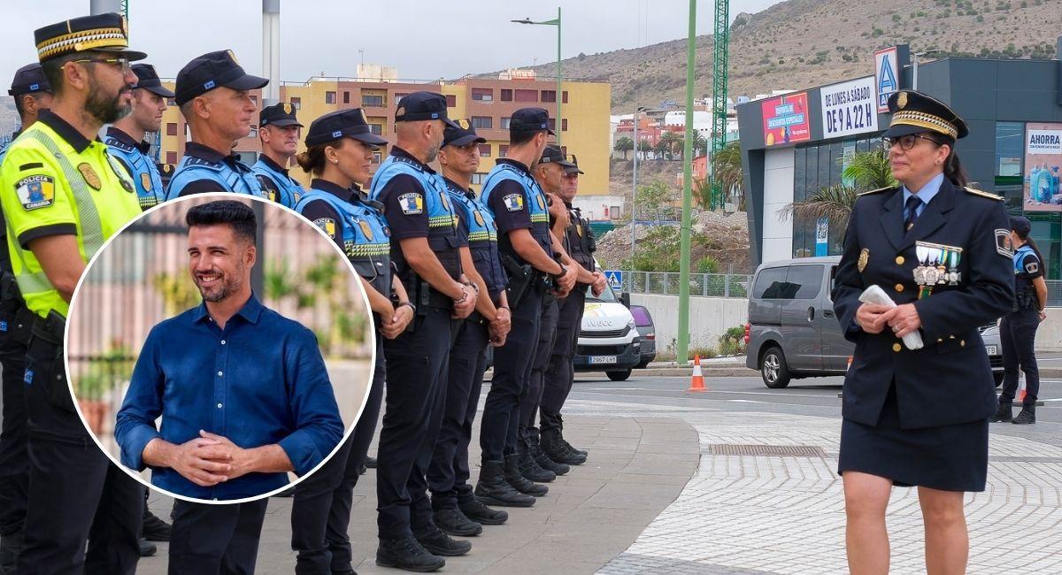 El concejal de CC David Suárez valora la dimisión de la jefa de la Policía Local de Las Palmas de Gran Canaria