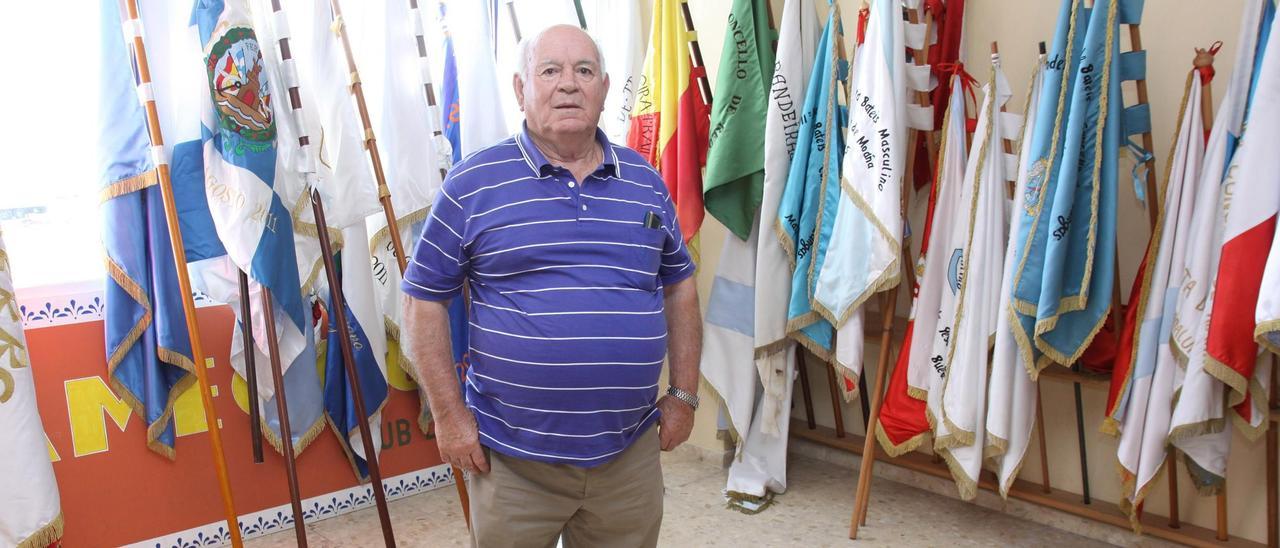 Manuel Fontoira posando para FARO DE VIGO, hace una década.