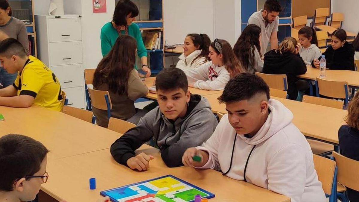 Alumnos de la ESO en un instituto de Córdoba.