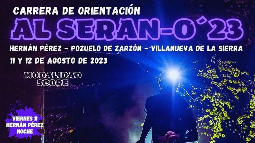 El Campeonato de Orientación Al Seran-O 2023 se disputa el viernes y sábado