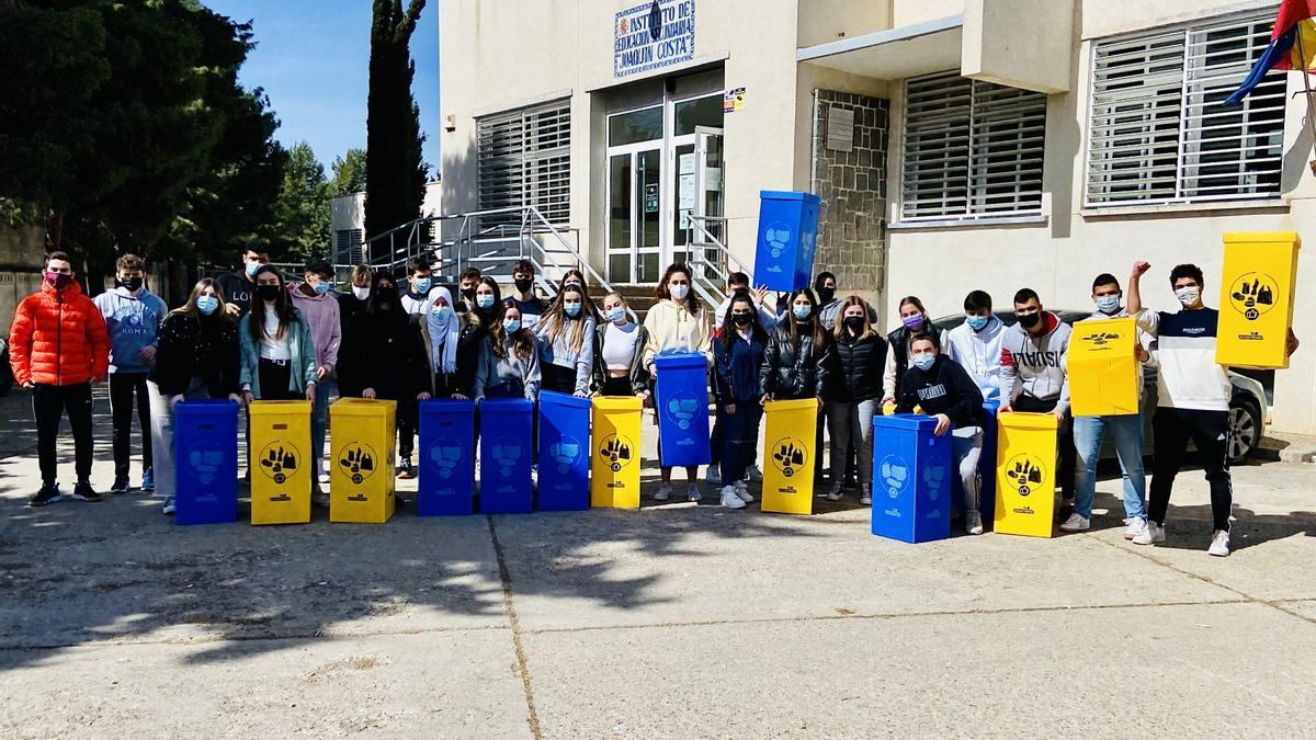 Proyecto medioambiental realizado el pasado curso en el IES Joaquín Costa de Cariñena, &#039;IESficiente&#039;.