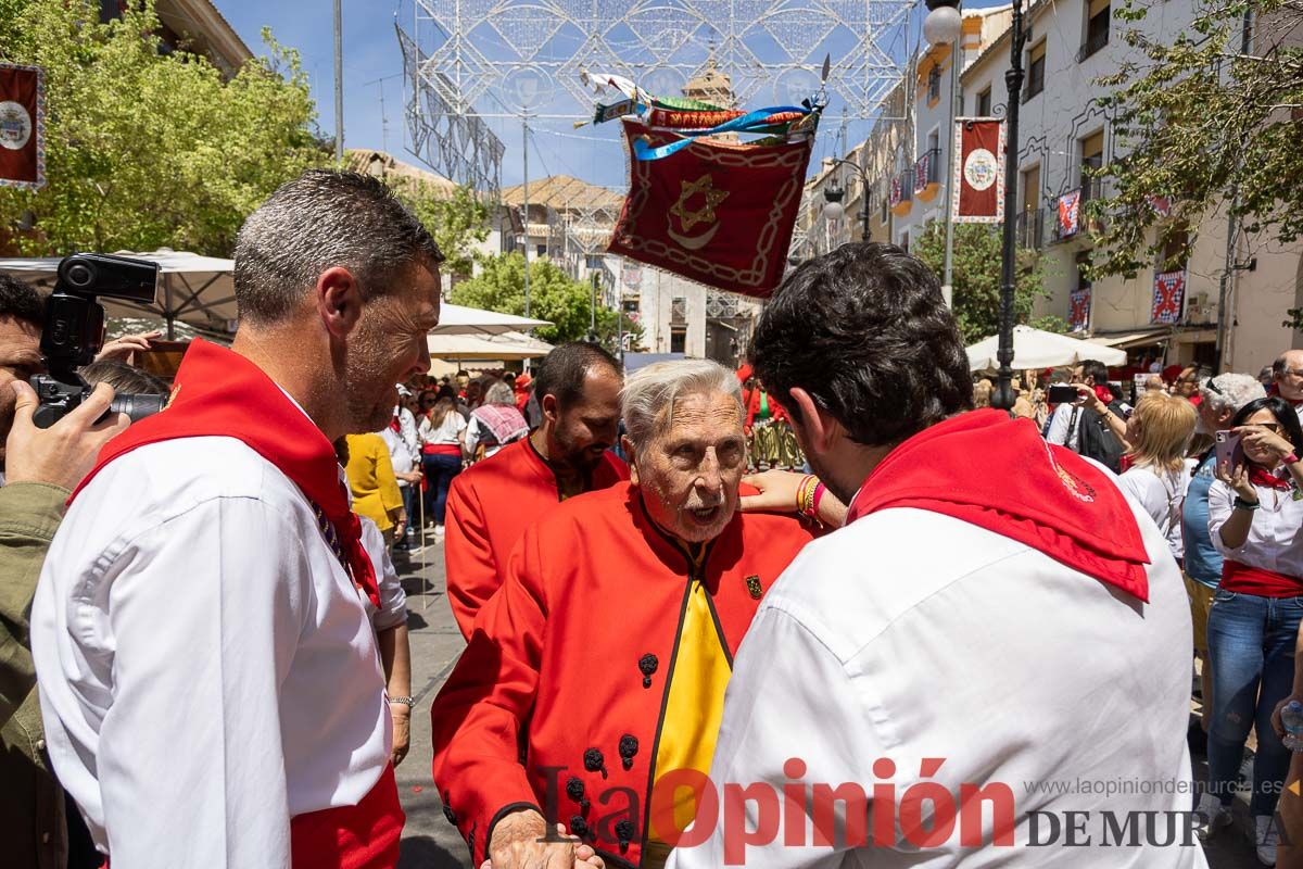 Moros y Cristianos en la mañana del dos de mayo en Caravaca