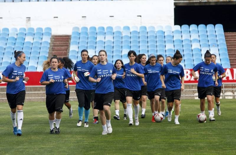 Fotogalería: Entrenamiento del Prainsa Zaragoza en La Romareda