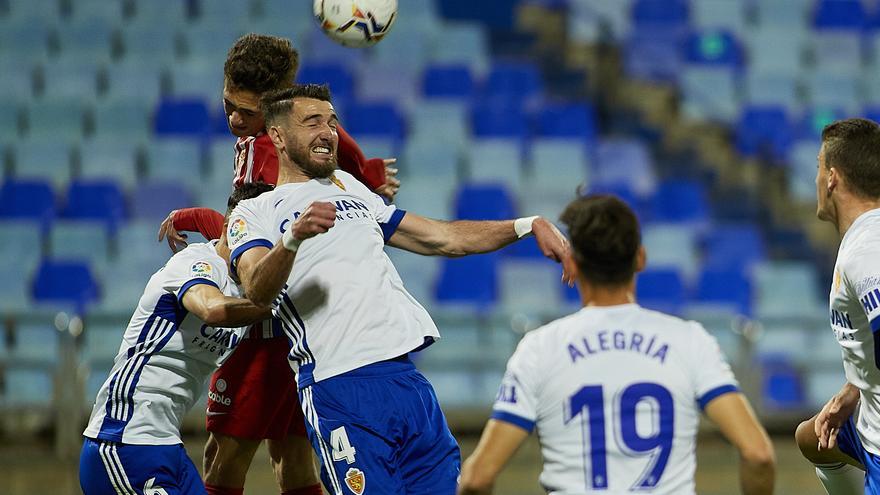 El Sporting no puede con el Zaragoza (0-0)