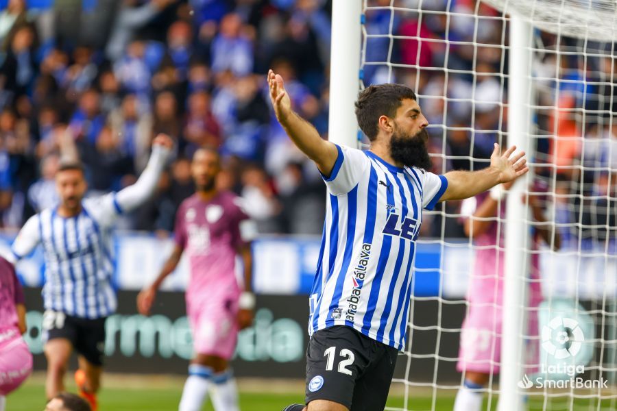 LaLiga SmartBank | Alavés - Málaga CF, en imágenes