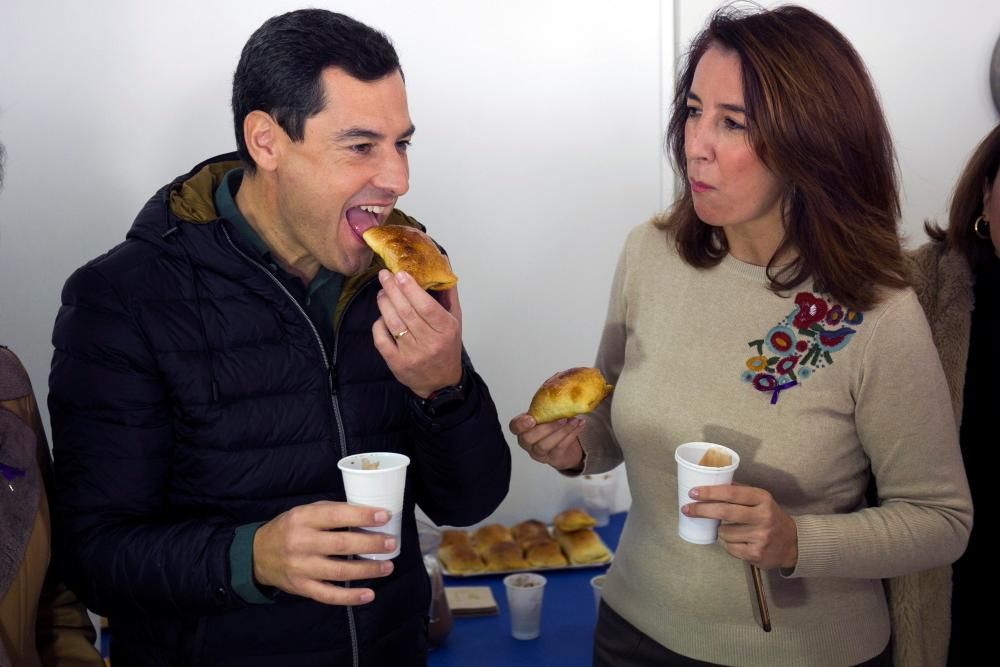 Candidato del Partido Popular en acto electoral.