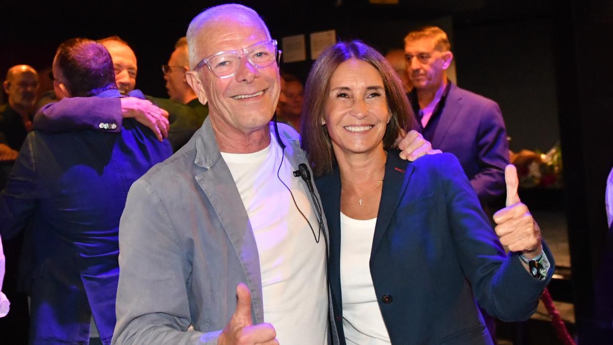 Fede Sardà y Gemma Recoder de Luz de Gas, en el 27 aniversario de la sala