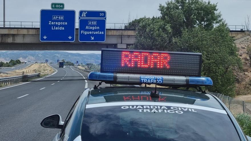 Cazado otro bólido en Figueruelas: a 223 km/h por la autopista