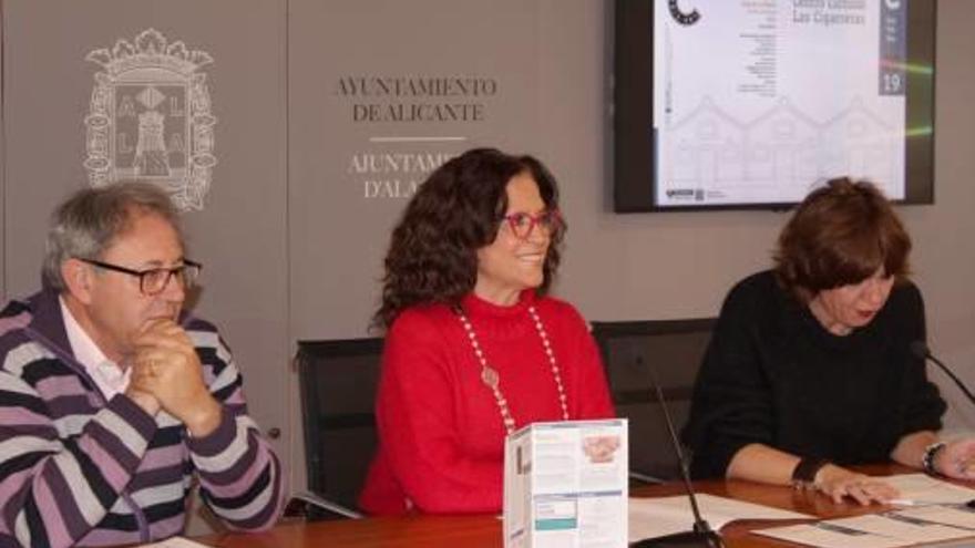 José Vicente Díaz Alcaina, Mª Dolores Padilla y Miriam Gilabert.