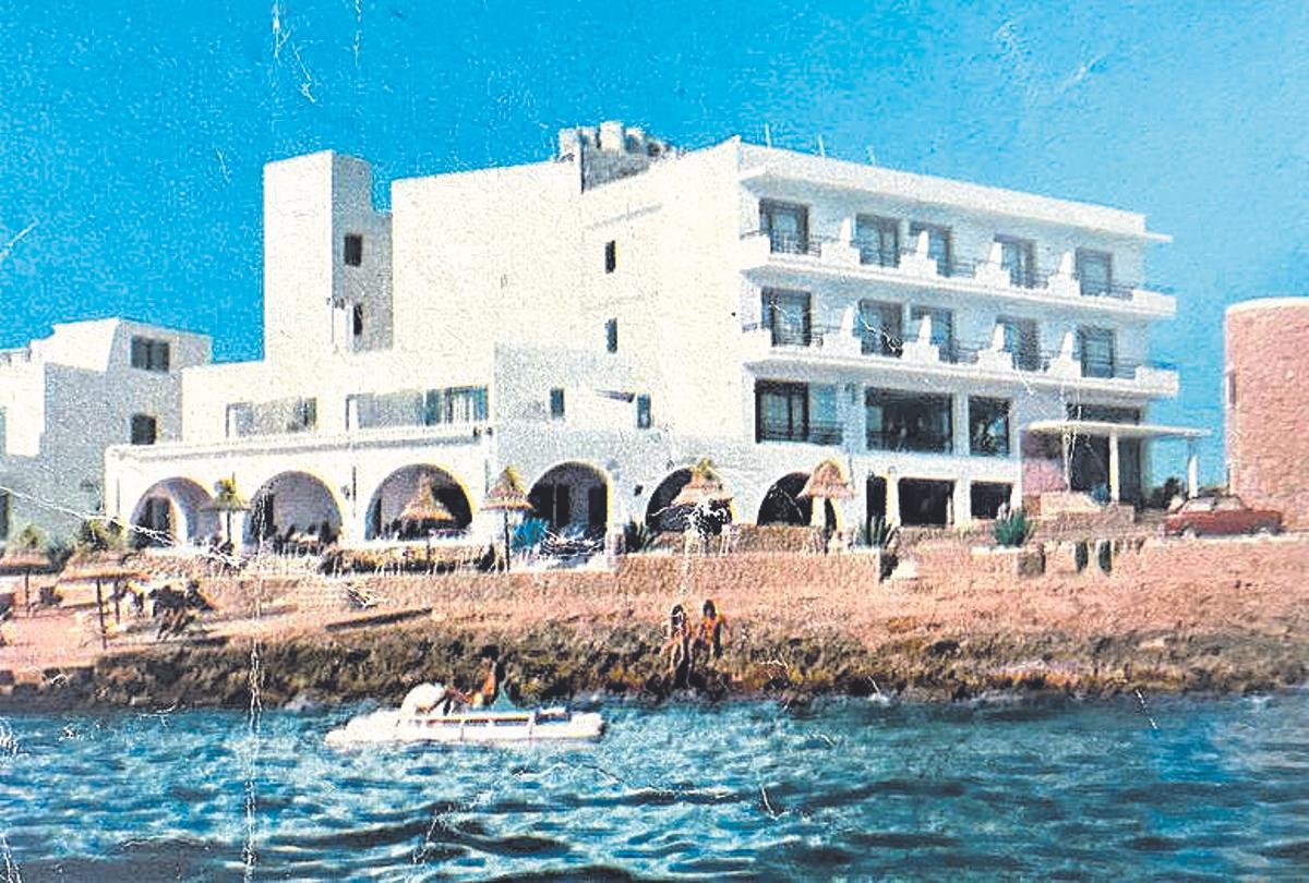 El Hotel Catalina, ya con una estrella, tras la ampliación.