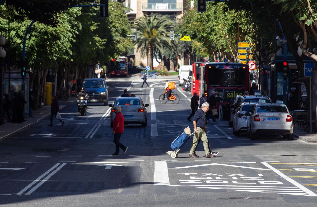 La Rambla "estrena" imagen por la peatonalización del Centro Tradicional