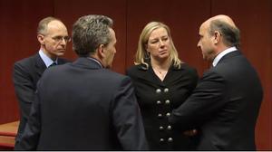 Els ministres de l’Eurogrup i l’Ecofin es reuneixen avui a Brussel·les.