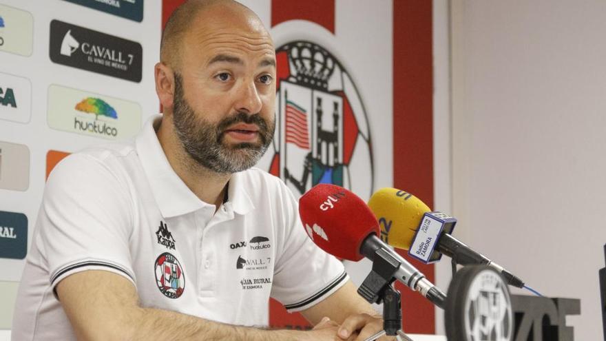 David Movilla, entrenador del Zamora CF