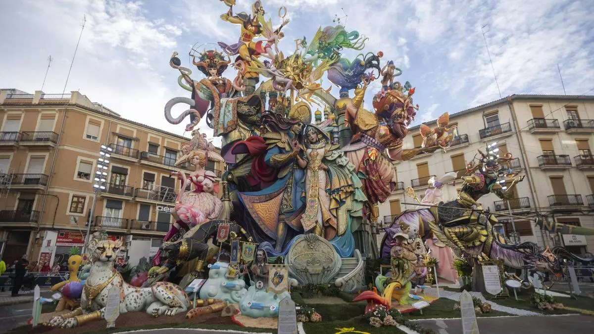 Dónde está y cómo llegar a la falla Convento Jerusalén, la ganadora de la Sección Especial de las fallas del 2025