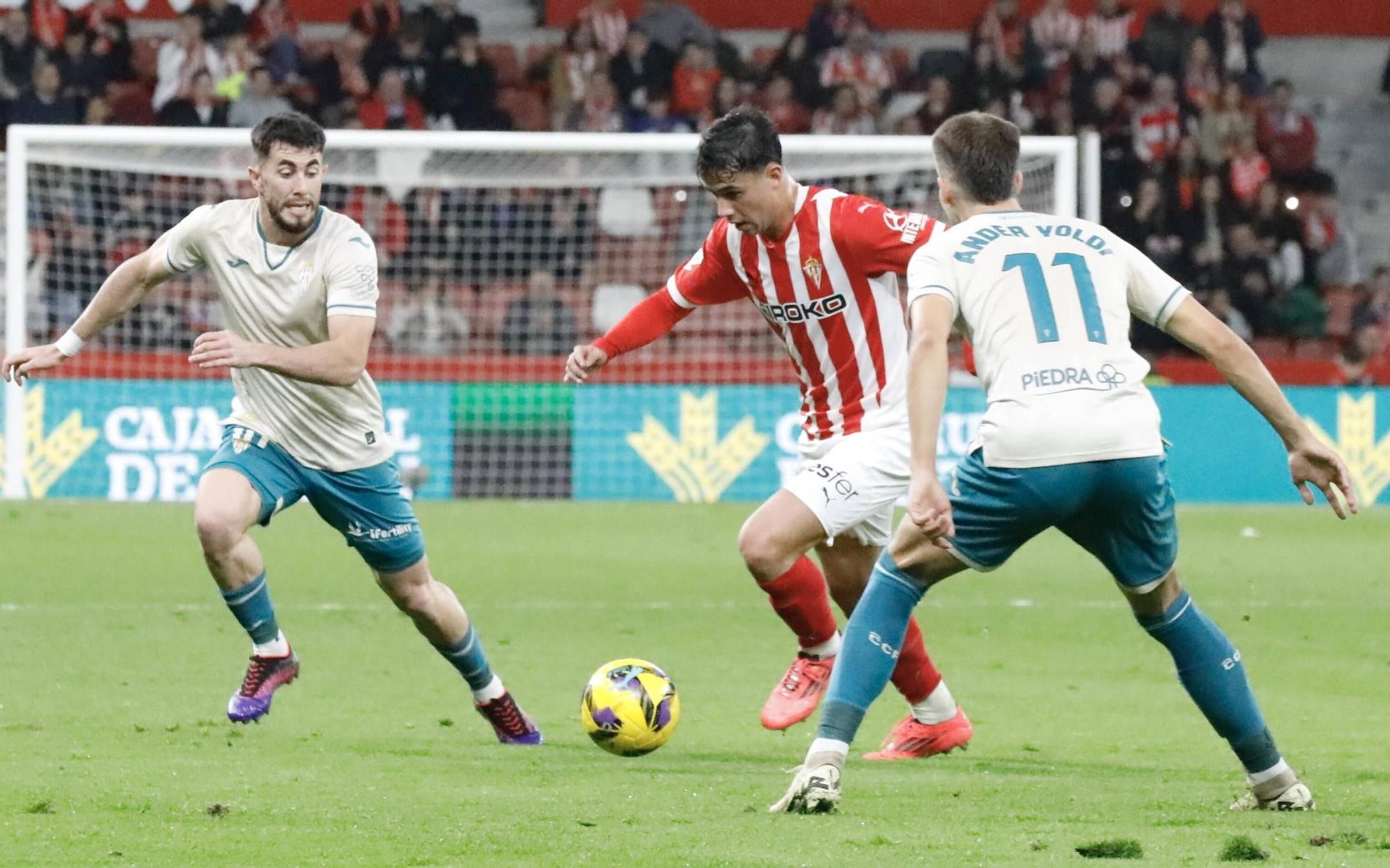Así fue (en imágenes) el triunfo del Sporting en El Molinon ante el Córdoba