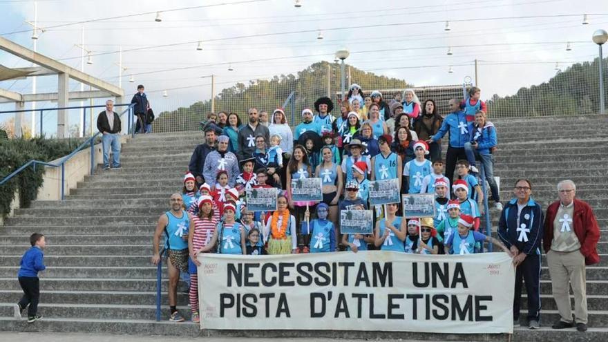 La &#039;Cursa de s&#039;Endiot&#039; reivindica nuevamente una pista de atletismo en Felanitx