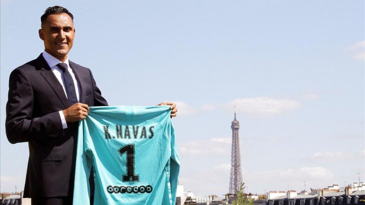 Keylor Navas no jugó la Copa de oro de la Concacaf