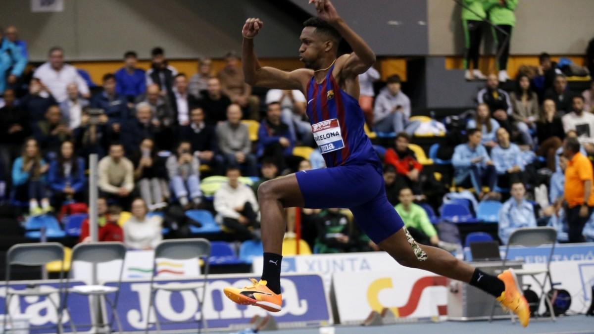 Jordan Díaz, atleta del FC Barcelona