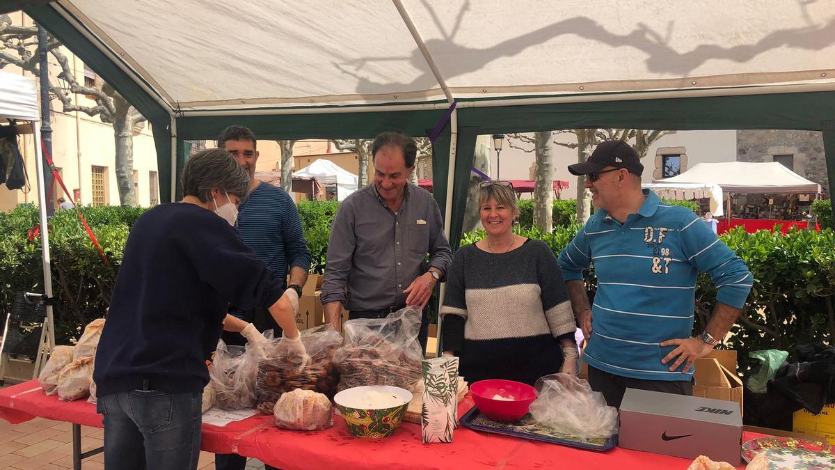 Alguns dels participants a la XXX Fira del Brunyol de l&#039;Empordà