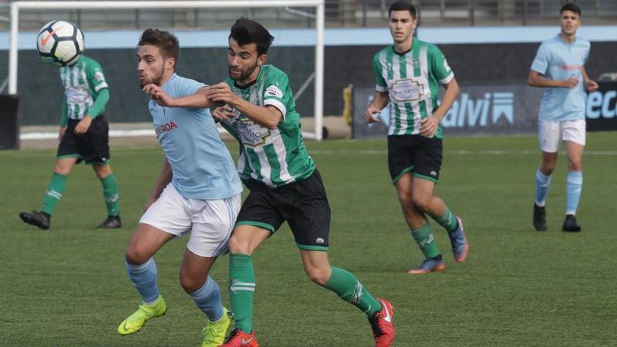 Imagen de la visita del Colindres de esta temporada al Celta. // A. Villar