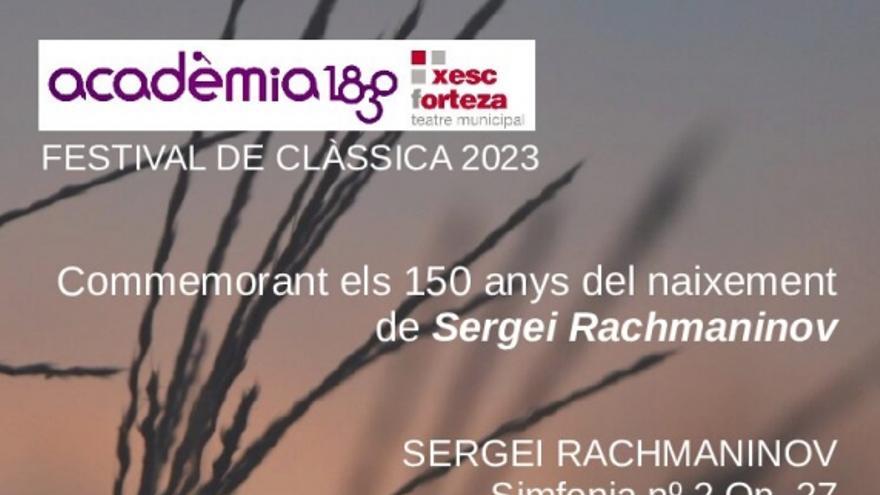 Acadèmia 1830 commemora els 150 anys del naixement de Serguei Rakhmàninov