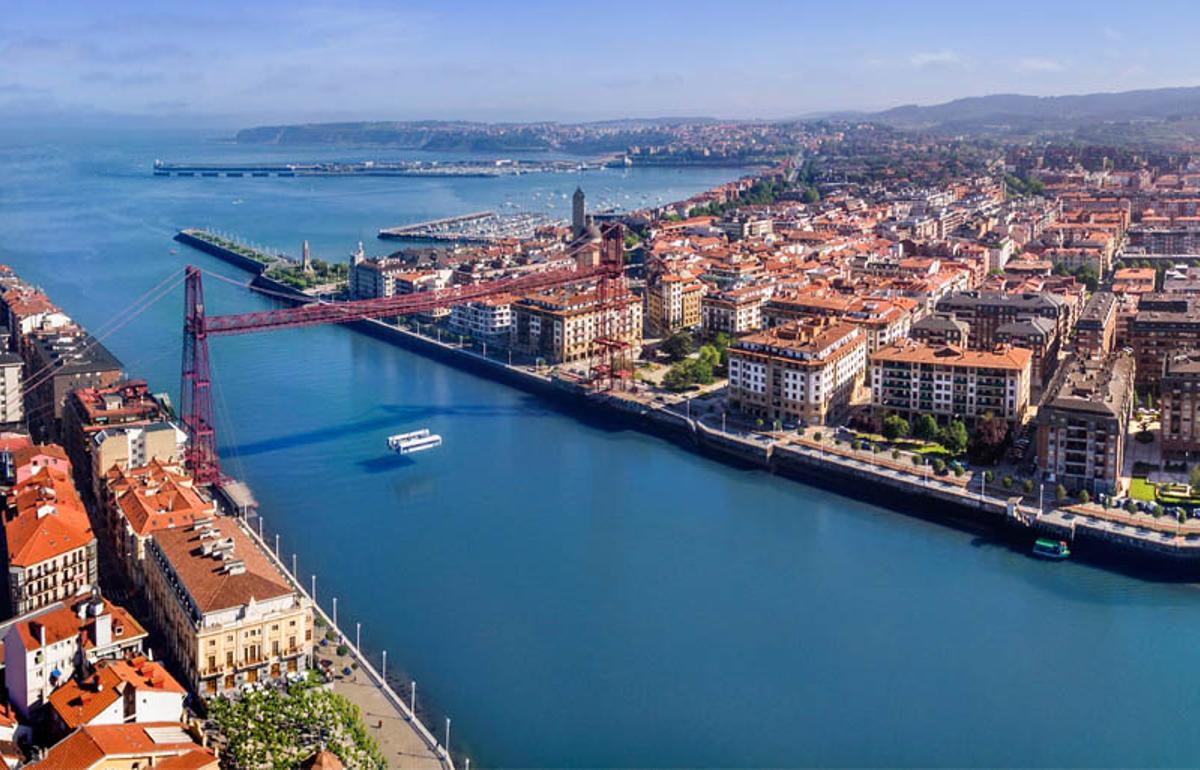 Panorámica de la ciudad de Getxo.