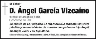 D. Ángel García Vizcaíno
