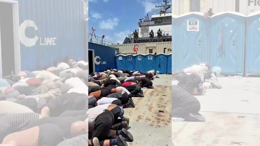 Vídeo | El ministro ultra israelí Ben Gvir se graba humillando a activistas de la flotilla y lo comparte en sus redes