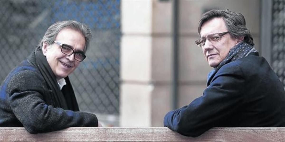 Los politólogos Joan Subirats (izquierda) y Fernando Vallespin, el martes,en Madrid. Los politólogos Joan Subirats (izquierda) y Fernando Vallespin, el martes,en Madrid.