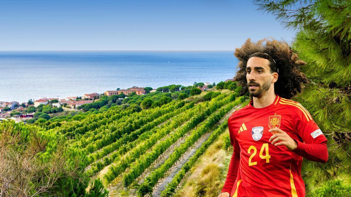 El pueblo que guarda el refugio y las raíces de Marc Cucurella.