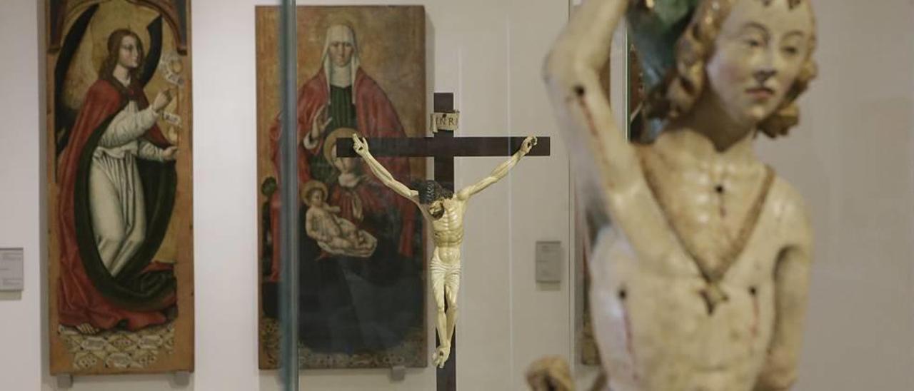 Sala de esculturas en el Museu de Mallorca.