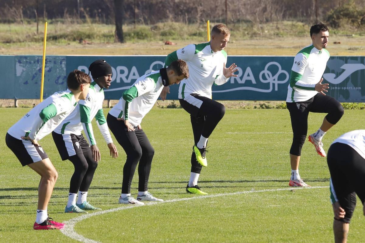 La vuelta a los entrenamientos del Córdoba CF, en imágenes