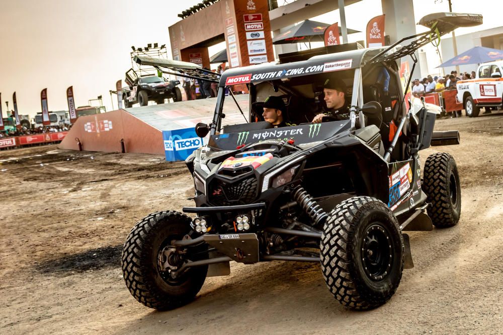 Gerard Farrés, en bugui al Dakar 2019